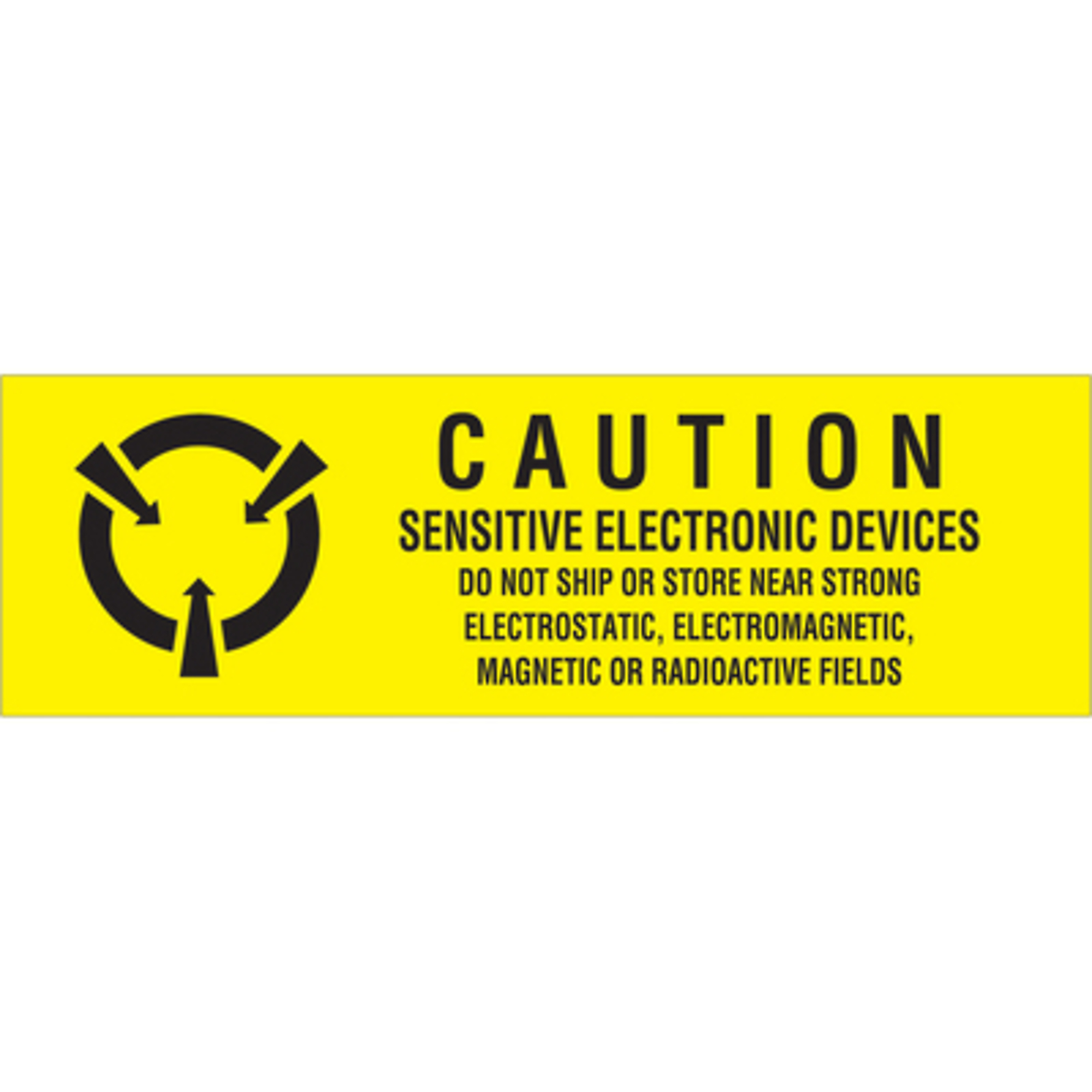 5/8 x 2in. - "Sens Elect Devic Label 500/CS, Model# DL9050